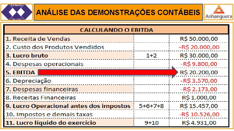 ANÁLISE DAS DEMONSTRAÇÕES CONTÁBEIS . 8 