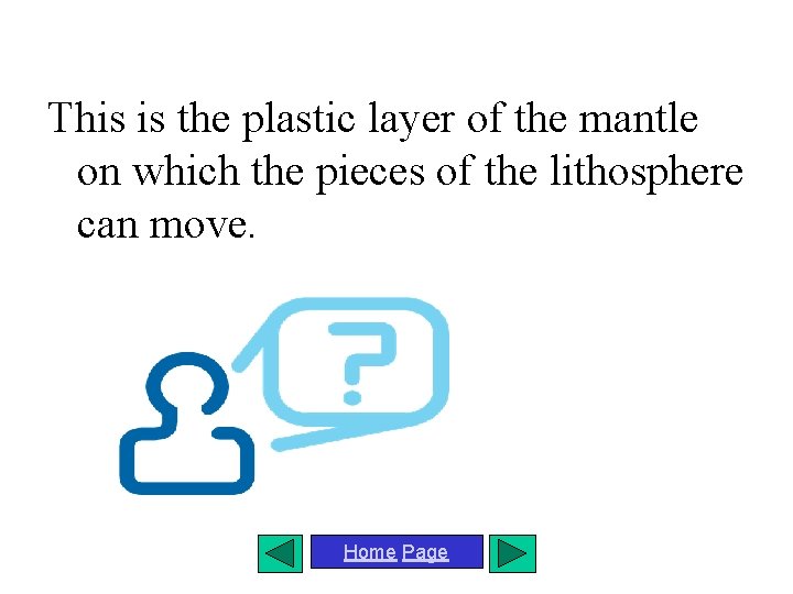 This is the plastic layer of the mantle on which the pieces of the