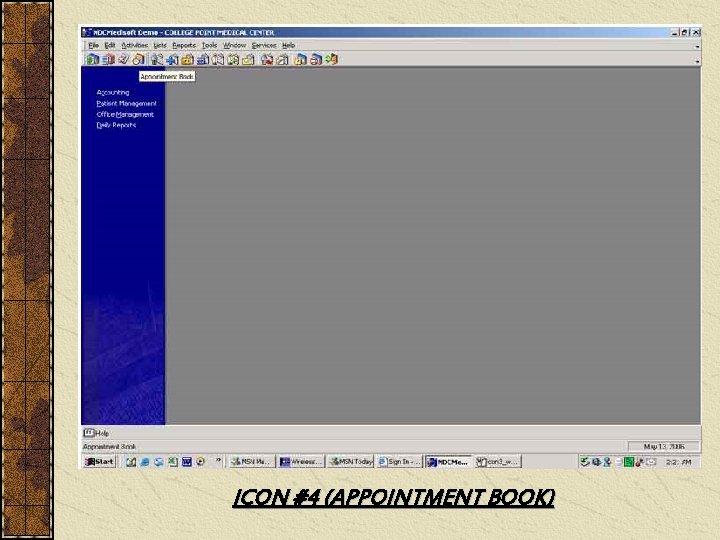 ICON #4 (APPOINTMENT BOOK) 