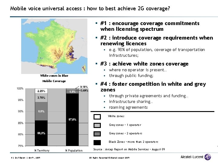 Mobile voice universal access : how to best achieve 2 G coverage? § #1