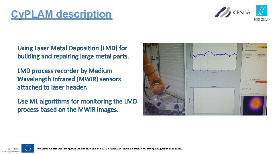 Cy. PLAM description Using Laser Metal Deposition (LMD) for building and repairing large metal