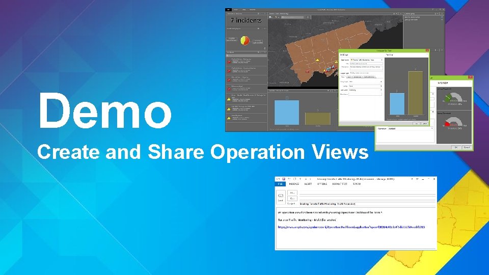 Demo Create and Share Operation Views Demo Create and Share Operation Views