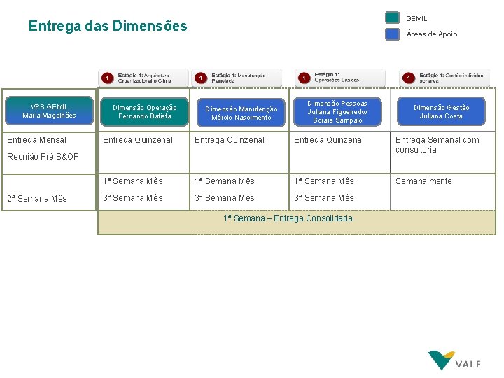 GEMIL Entrega das Dimensões VPS GEMIL Maria Magalhães Entrega Mensal Dimensão Operação Fernando Batista