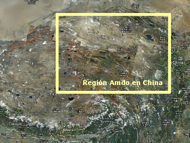 Amdo Google Mapas Región Amdo en China 