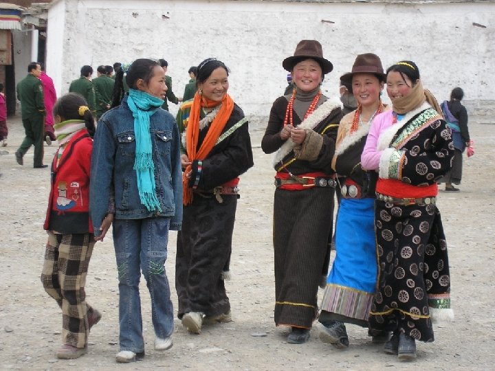 Chicas región Amdo 