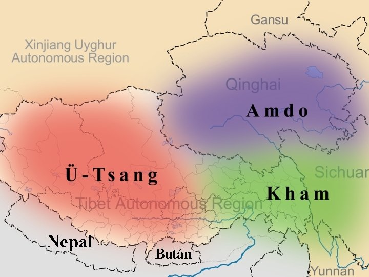 Region Amdo Nepal Bután 