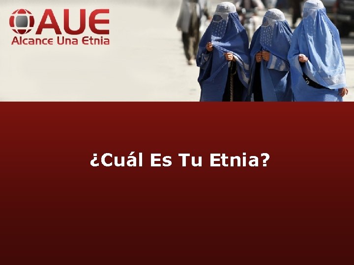 Visión ¿Cuál Es Tu Etnia? 