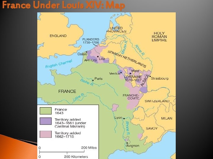 France Under Louis XIV: Map 