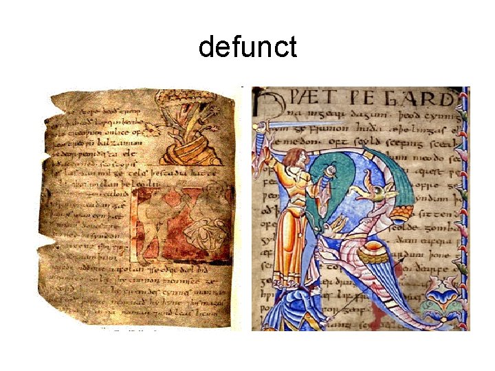 defunct 
