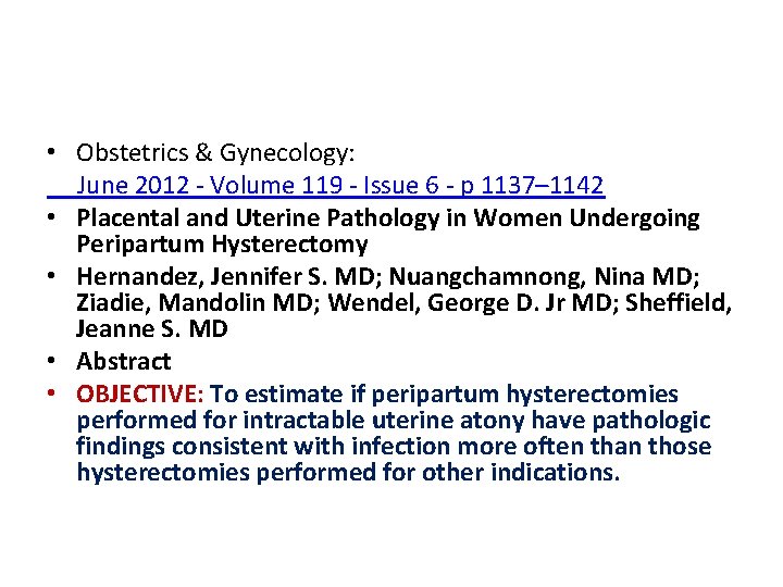  • Obstetrics & Gynecology: June 2012 - Volume 119 - Issue 6 -