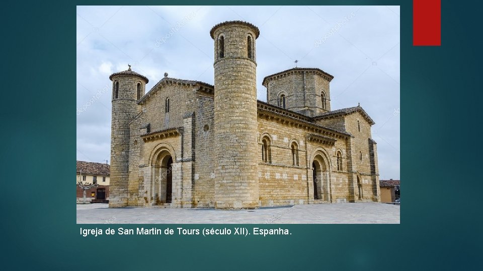 Igreja de San Martin de Tours (século XII). Espanha. 