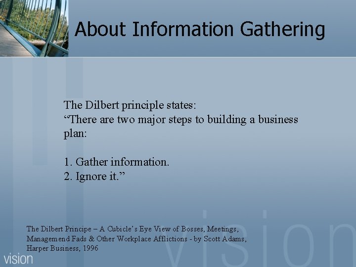 Five Criteria for a Successful Business Plan in