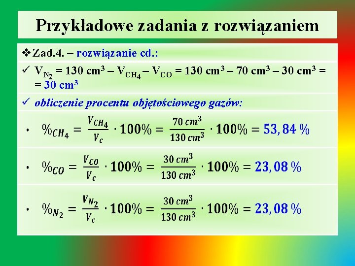 Przykładowe zadania z rozwiązaniem v. Zad. 4. – rozwiązanie cd. : ü VN 2