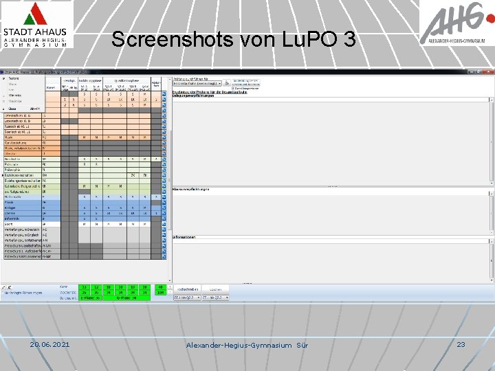 Screenshots von Lu. PO 3 20. 06. 2021 Alexander-Hegius-Gymnasium Sür 23 