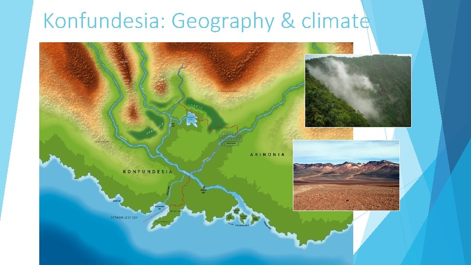 Konfundesia: Geography & climate 