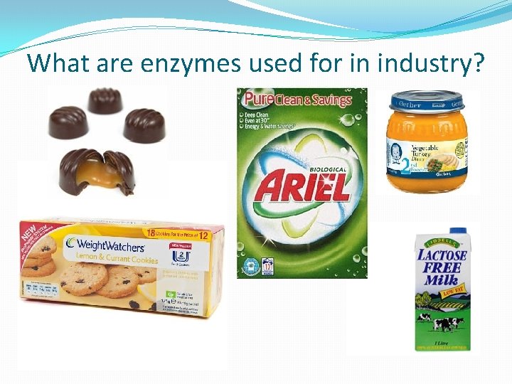 What are enzymes used for in industry? 