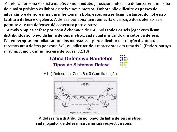 A defesa por zona é o sistema básico no handebol, posicionando cada defensor em