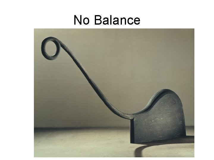 No Balance 