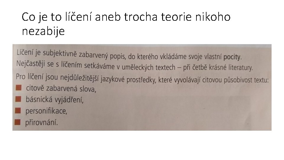 Co je to líčení aneb trocha teorie nikoho nezabije 