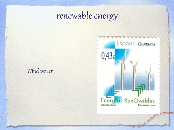 renewable energy Wind power 