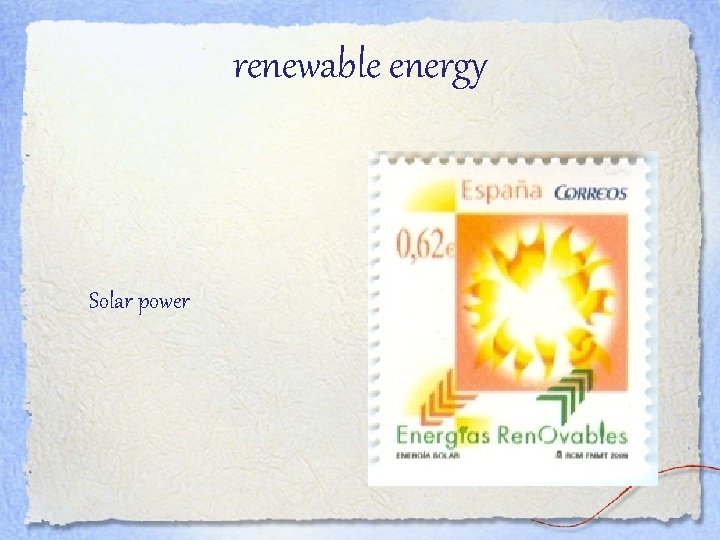 renewable energy Solar power 