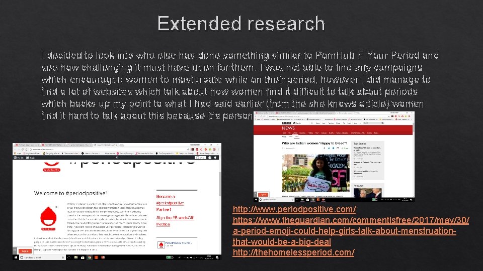 Extended research I decided to look into who else has done something similar to