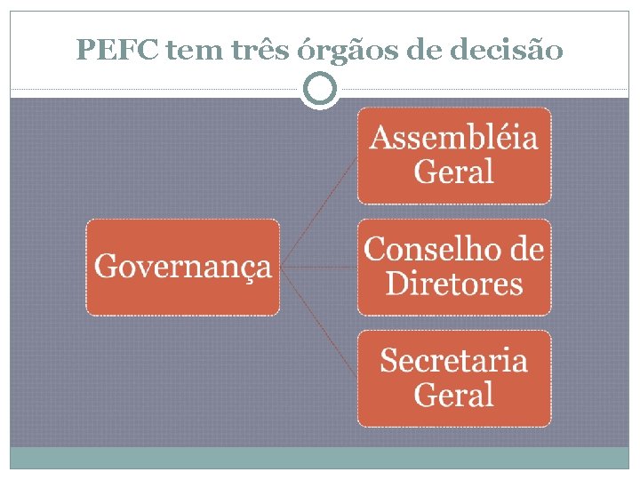 PEFC tem três órgãos de decisão 