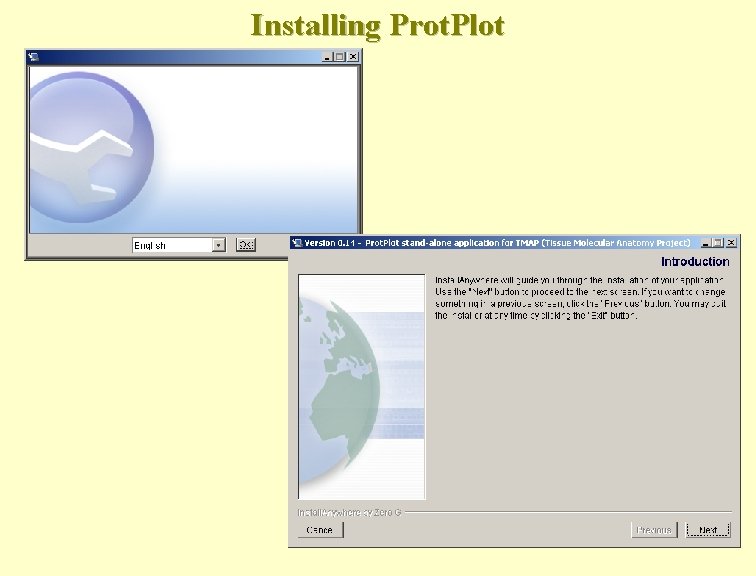 Installing Prot. Plot 