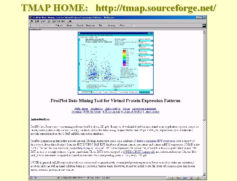 TMAP HOME: http: //tmap. sourceforge. net/ 