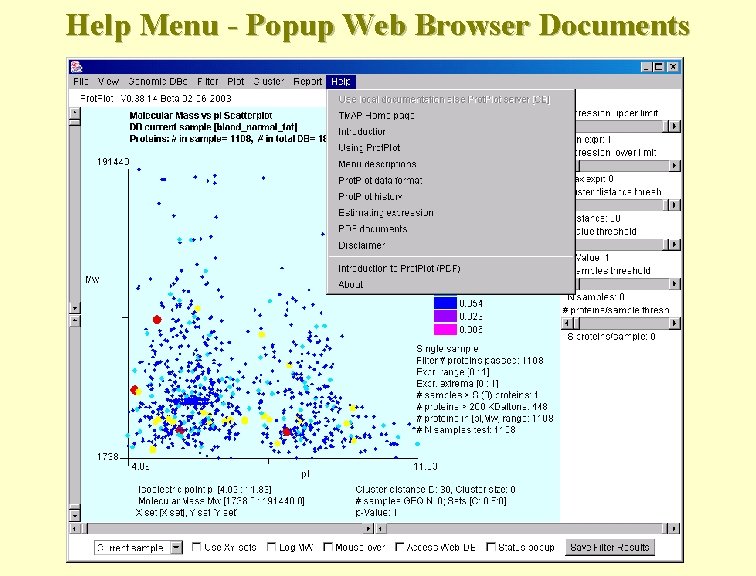 Help Menu - Popup Web Browser Documents 