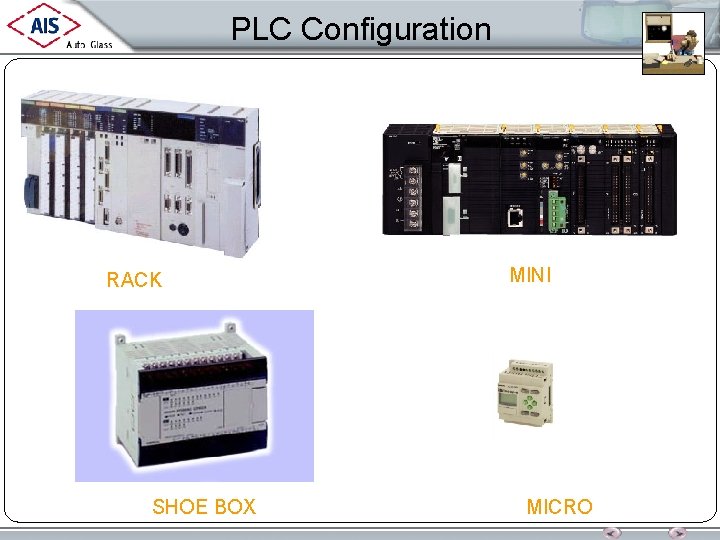 PLC Configuration RACK SHOE BOX MINI MICRO 