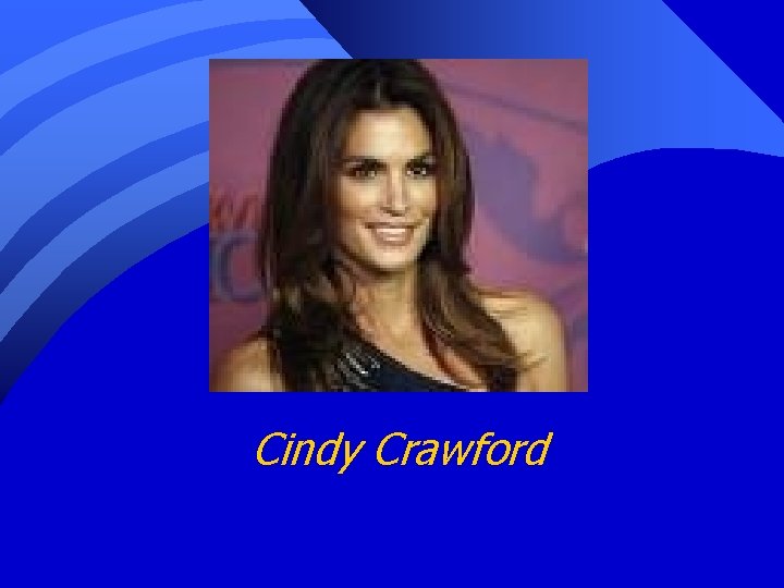 Cindy Crawford 