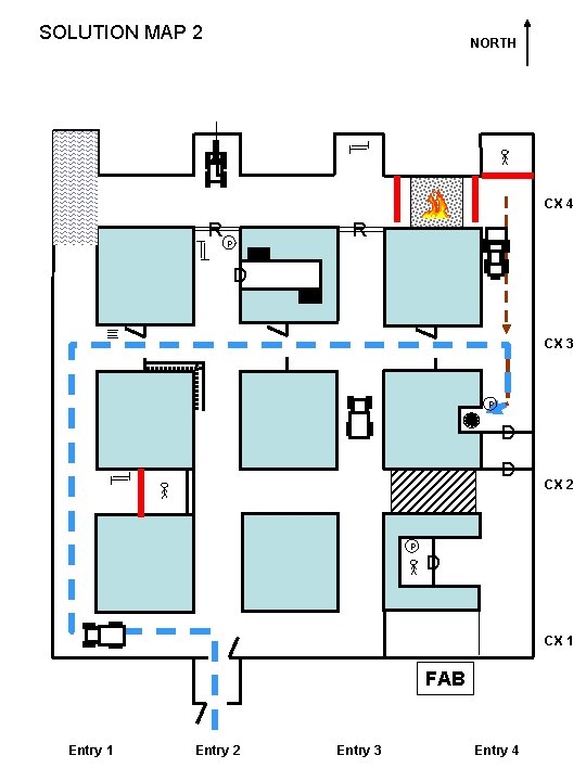 SOLUTION MAP 2 NORTH CX 4 R R P D CX 3 P D
