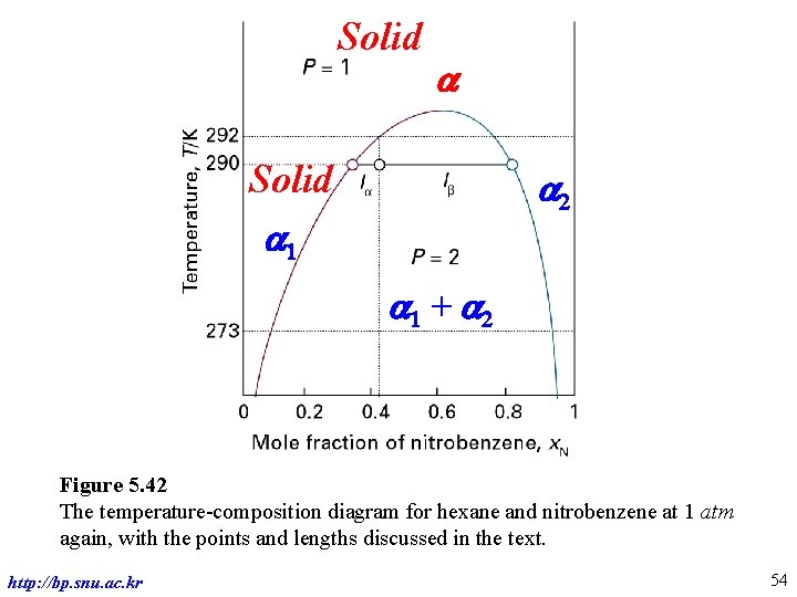 Solid a 2 a 1 + a 2 Figure 5. 42 The temperature-composition diagram