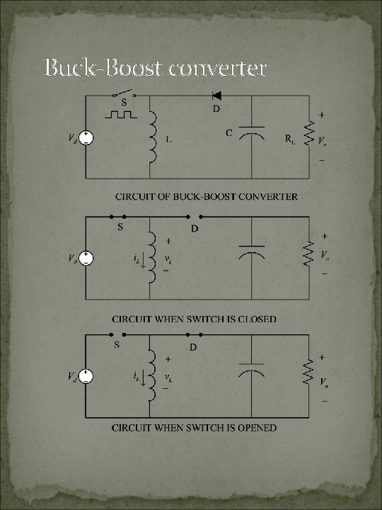 Buck-Boost converter 
