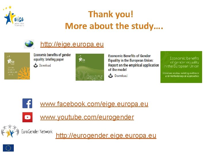 ECONOMIC BENEFITS OF GENDER EQUALITY IN THE EU