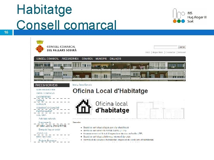 16 Habitatge Consell comarcal 