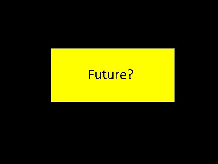 Future? 