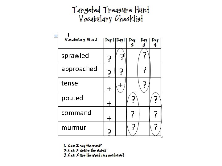 sprawled approached tense pouted command murmur ? ? + + ? ? ? ?