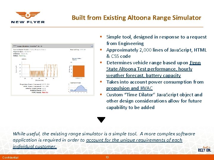 Built from Existing Altoona Range Simulator § Simple tool, designed in response to a