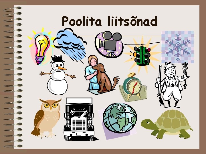 Poolita liitsõnad 