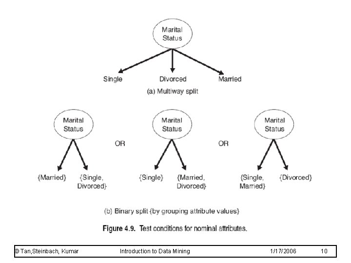 © Tan, Steinbach, Kumar Introduction to Data Mining 1/17/2006 10 