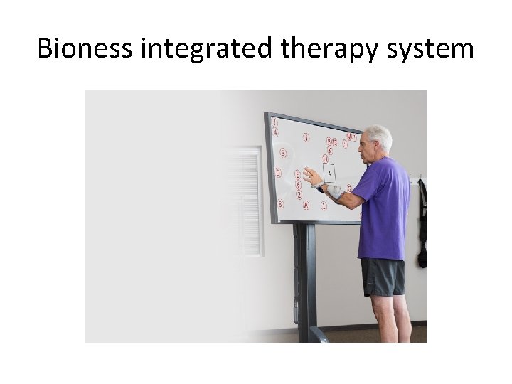 Bioness integrated therapy system 