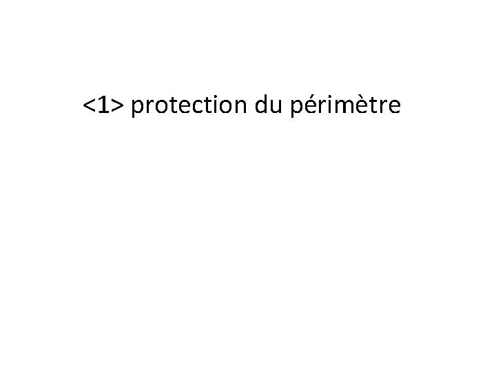 <1> protection du périmètre <2> identité & accès <3> protection des données <4> protection