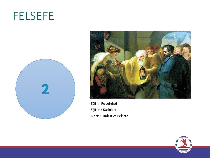 FELSEFE 2 -Felsefe Akımları -Eğitim Felsefeleri -Eğitime Katkıları - Spor Bilimleri ve Felsefe 