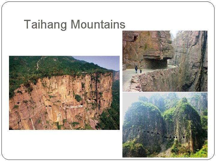 Taihang Mountains 