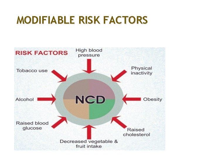 MODIFIABLE RISK FACTORS 7 