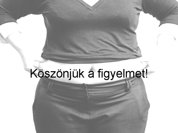 Köszönjük a figyelmet! 