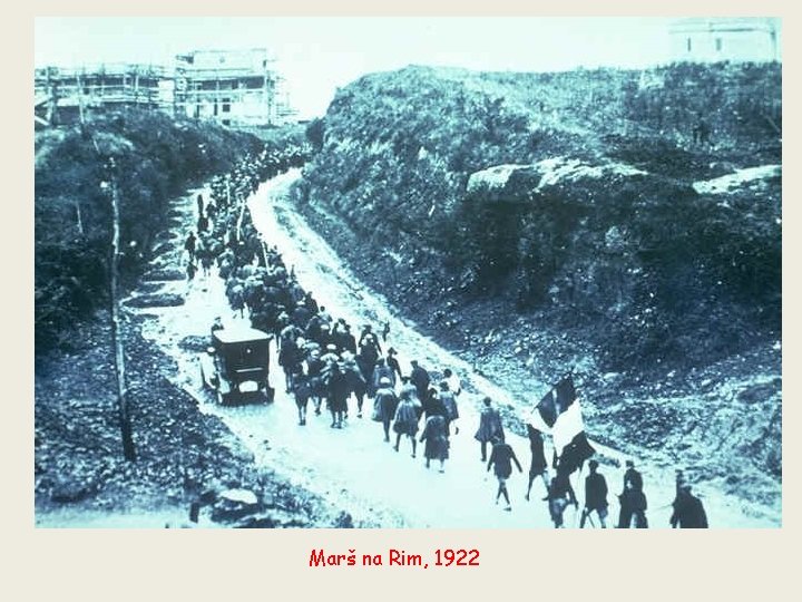 Marš na Rim, 1922 
