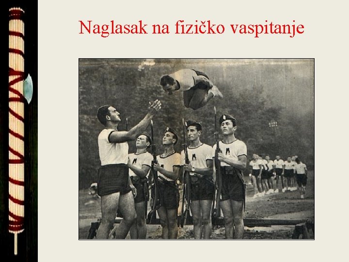 Naglasak na fizičko vaspitanje 